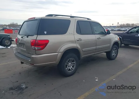 2006 Toyota Sequoia Sr5 из США, поврежденный, VIN 5TDBT44A76S263327